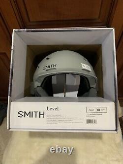 Smith Level Ski Snowboard Helmet Matte Cloud Grey XL 63-67cm UK