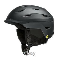 Smith Liberty Womens MIPS Snowboard Helmet Adult Medium 55-59 cm Black Pearl New