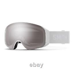 Smith Optics 4D Mag S Ski Snowboard White Vapor Platinum Mirror Sun New