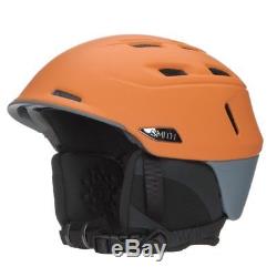 Smith Optics Camber Adult Ski Snowmobile Helmet Matte Solar Charcoal / Medium