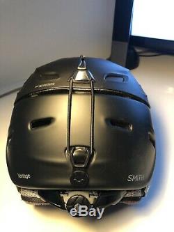 Smith Optics Vantage Asian Fit SNOW Helmet Men's Matte BLACK SMALL Unisex Adult