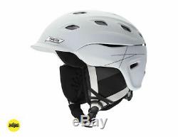 Smith Optics Vantage Snow Sports Helmet MIPS Matte Black, Charcoal, White