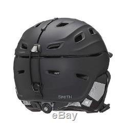 Smith Optics Womens Vantage Ski Snowmobile Helmet L 59-63cm Matte Black