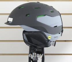 Smith Quantum MIPS Ski Snowboard Helmet Adult XL 63-67 cm Black Charcoal New