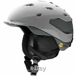 Smith Quantum MIPS Ski & Snowboard Helmet Matte Cloud Grey Charcoal Large