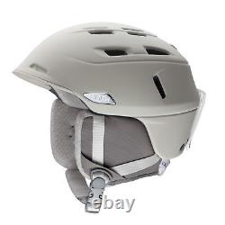 Smith Ski Helmet Snowboard Compass Beige Lightweight Plain Colour Ventilation