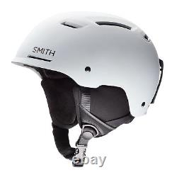 Smith Ski Helmet Snowboard Helmet Pivot Mips White Plain Colour Ear Cushion
