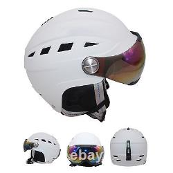 Snow Helmet Soft Removable Ski Lenses Adult Safety Snowboard Helmet Adult