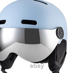 Snowboard helmet with ski goggles, helmet and ski goggles