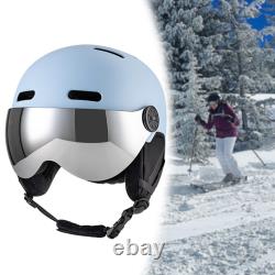 Snowboard helmet with ski goggles, helmet and ski goggles