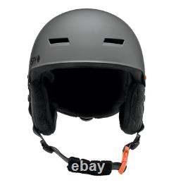Spy Galactic Mips Matte Gray Spy For Life Unisex Snowboard Ski Helmet