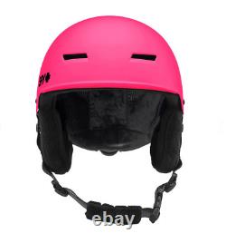 Spy Galactic Mips Matte Neon Pink Unisex Snowboard Ski Helmet