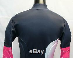 Spyder Women's Zip-Front Nine Ninety Ski Race Suit MC7 Depth/Bryte Pink Large