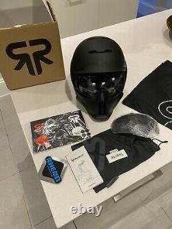 Super 73 Type Ruroc Rg1-dx Core Helmet Goggles And Extra Tinted Xl-xxl New