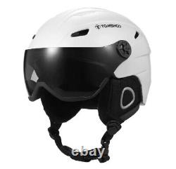 TOMSHOO Skiing Snowboard Helmet Certified Safety Helmet Professional Skiing Snow
