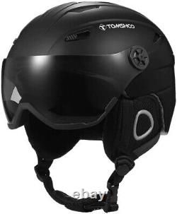 TOMSHOO Skiing Snowboard Helmet Certified Safety Helmet Professional Skiing Snow