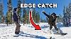 Teaching A Beginner Snowboarder To Stop Catching An Edge