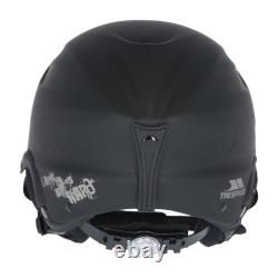 Trespass Skyhigh Ski Helmet for Women Men in White Black & Brown