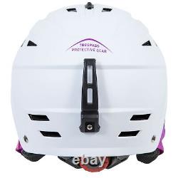 Trespass Womens Ski Helmet Snowboarding Adjustable Vents Goggle Clip Davenport