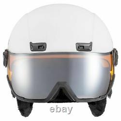 UVEX Helmet 400 Visor Style White Matte 53-58CM