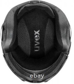 UVEX Instinct Visor Ski Helmet Snowboard Helmet Black Mat S566260