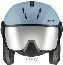 UVEX Instinct Visor Ski/Snowboard Helmet Glacier&Black Unisex 59-61cm with Fault