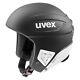 Uvex Race + Plus Ski Snowboard Racing Helmet Black White 53 54 Cm Fis Approved