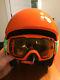 Uvex Race+ Plus Fis Ski Helmet, 53/54 Cm & Matching Downhill 2000 Goggles Nwt