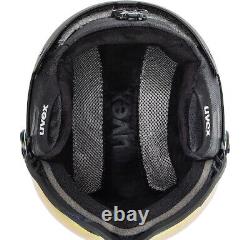 UVEX Wanted Visor Ski Helmet Snowboard Helmet Black Mat S566262