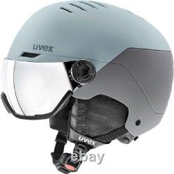 UVEX Wanted Visor Ski Helmet Snowboard Helmet Glacier Rhino Mat S566262