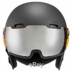 Uvex HLMT 500 Visor Black mat Skihelm Snowboardhelm Visier Tourenhelm NEU Helm