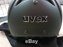 Uvex Hlmt 300 Visor Ski Snow Helmet Black Matte