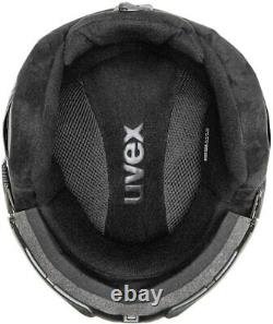 Uvex Instinct Visor Ski/Snowboard Helmet Black Matt 53-56cm