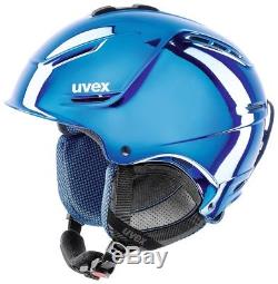 Uvex P1US pro chrome blue LTD Skihelm Superleicht Snowboardhelm Wintersporthelm