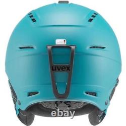 Uvex P1us 2.0 Skiing Snowboarding Helmet 59-62cm Matte Petrol Blue Protection