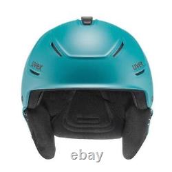 Uvex P1us 2.0 Skiing Snowboarding Helmet 59-62cm Matte Petrol Blue Protection