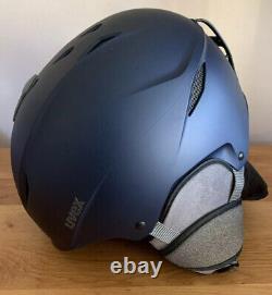 Uvex Primo Matt Navy Blue Ski Sport Helmet Snowboard Snow Winter 59-62