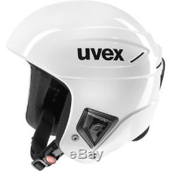Uvex Race + all white Skihelm weiß