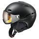 Uvex Ski Helm Hlmt 200 Black Met Gr. 55-58 Skihelm Mit Lasergold Lite-visier