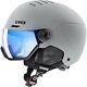 Uvex Wanted Visor Ski Helmet Skiing Snowboarding 58-61cm Rhino Mat