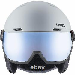 Uvex Wanted Visor Ski Helmet Skiing Snowboarding 58-61cm Rhino Mat