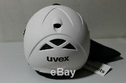 Uvex hlmt 300 visor, Skihelm, Gr. 55-58cm, Weiß Matt (P376-R28)