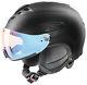 Uvex Hlmt 300 Visor Black Mat Vario Ltm Blue Skihelm Snowboardhelm Helm 18/19
