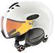 Uvex Hlmt 300 Visor White Shiny Skihelm Snowboardhelm Gold Snowboard Helm 16/17