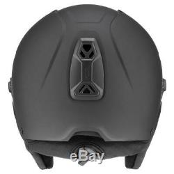 Uvex hlmt 600 Visor Ski + Snowboard Helmet Black Mat 2020