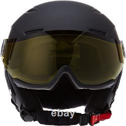 Visor Ski Helmet, Adult Unisex Snowboarding Helmet Visor Helmet