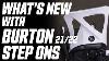 What S New With Burton Step On For 21 22