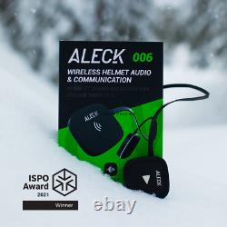Aleck Universal Casque de neige audio et communication sans fil.