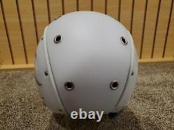 Bogner Ski Helmet B-visor Flames White M (54-58cm)