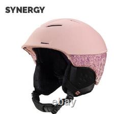 Bolle Synergy Unisexe Ski Alpin Snowboard Casque Vintage Rose Taille 56-61cm
